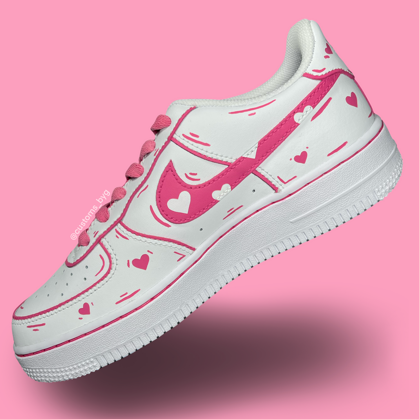 AF1 STITCH AND ANGEL CARTOON SKETCH