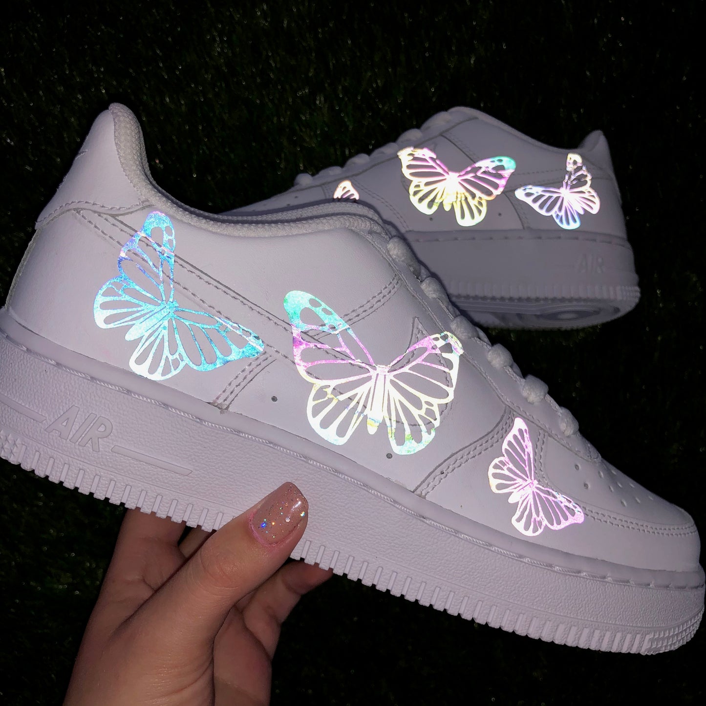 AF1 REFLECTIVE BUTTERFLIES