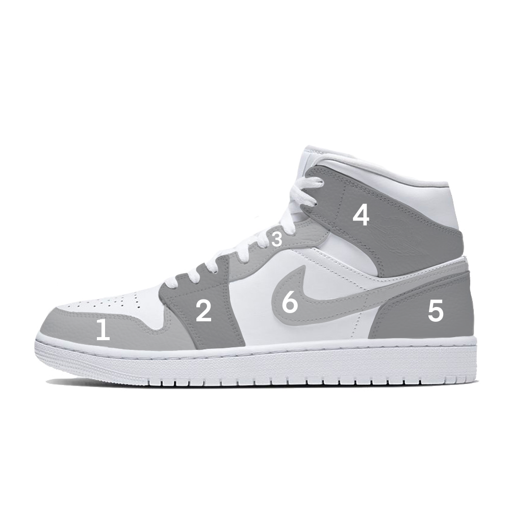 JORDAN 1 MID CUSTOM COLOURWAY
