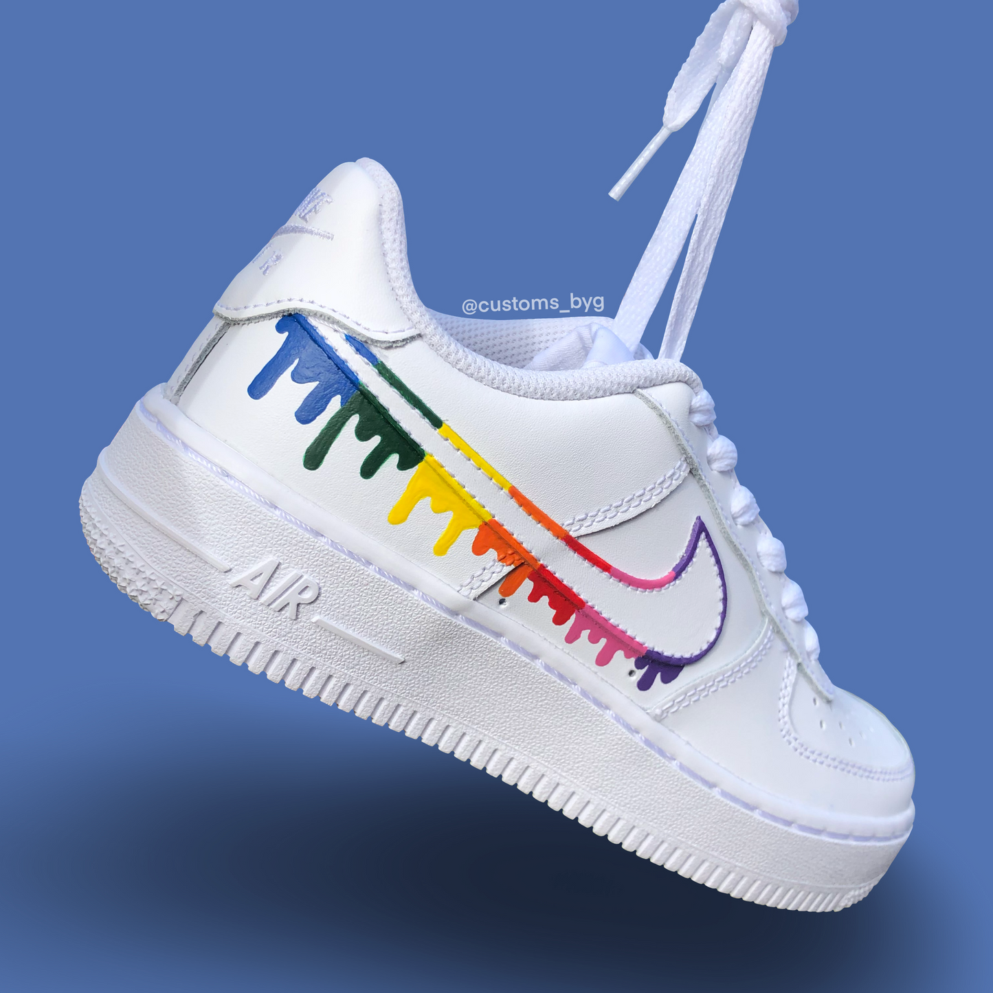 AF1 DRIPPY OUTLINE SWOOSH