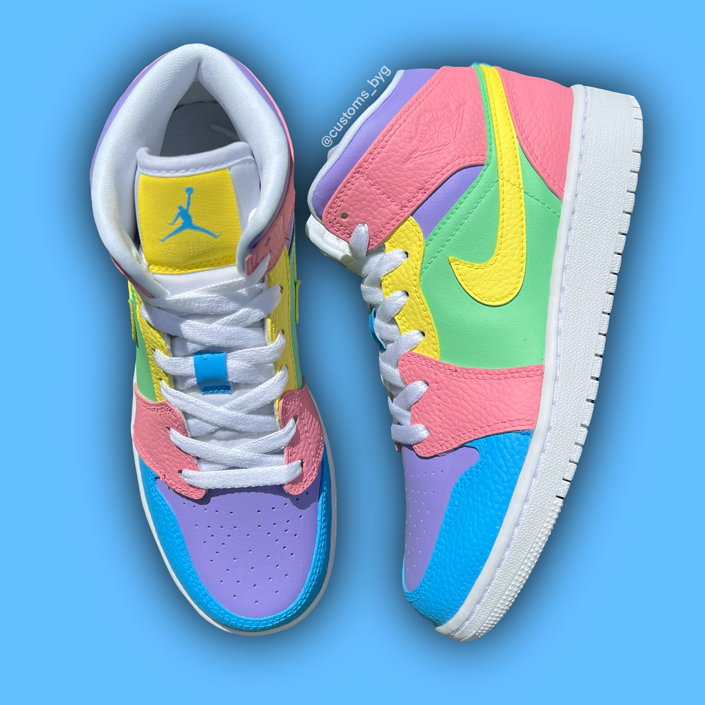 JORDAN 1 MID PASTEL